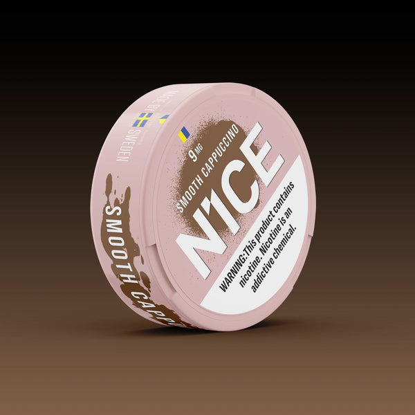N1CE Smooth Cappuccino 9mg - Nice nicotine pouches